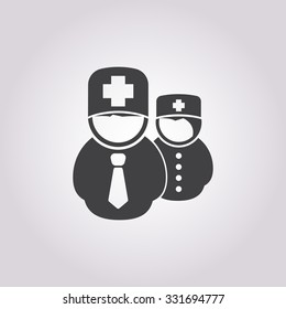 Doctor icon. 