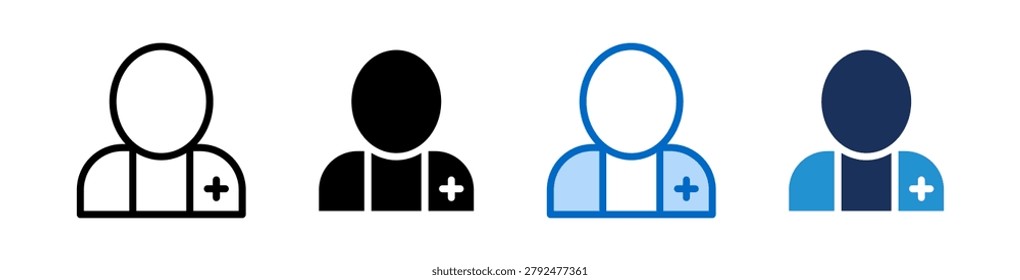 Doctor Icon Collection With Multiple Styles
