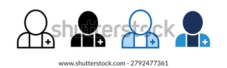 Doctor Icon Collection With Multiple Styles