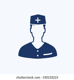 Doctor icon design, clean vector