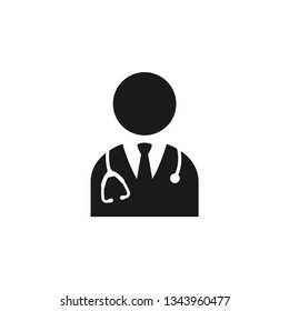 Doctor icon design template vector isolated illustration