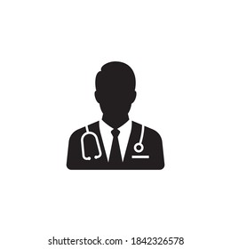 Doctor icon design template vector isolated illustration