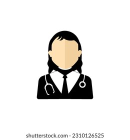 Doctor icon design template vector isolated illustration
