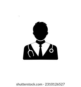 Doctor icon design template vector isolated illustration
