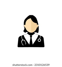 Doctor icon design template vector isolated illustration
