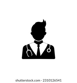 Plantilla de diseño de icono de doctor ilustración aislada vectorial
