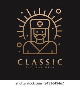 Doctor icon design template vector vector template