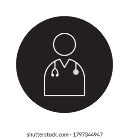 Doctor icon design. vector illustration