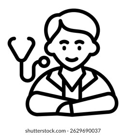 Doctor Icon Element For Design