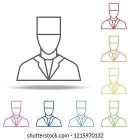 doctor icon. Elements of plastic syrgery in multi color style icons. Simple icon for websites, web design, mobile app, info graphics