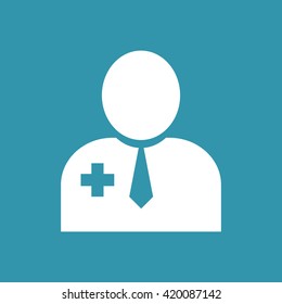 Doctor Icon. Eps-10.