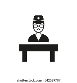 doctor icon illustration isolated vector sign symbol