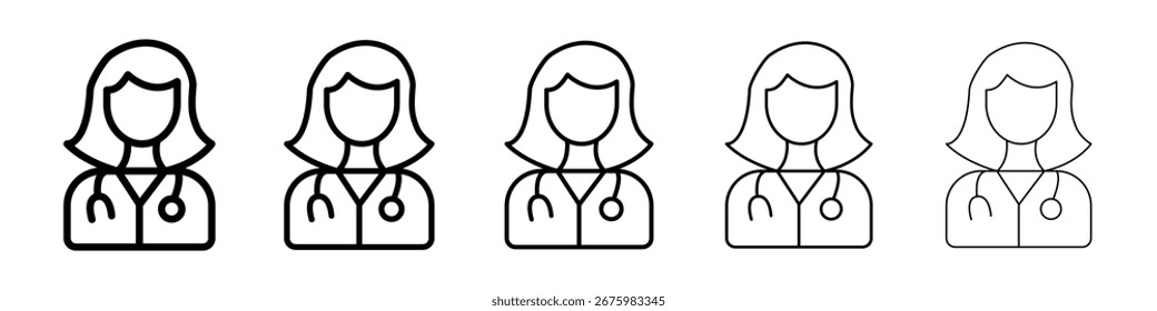 Ícone médico para conceito móvel e web design.