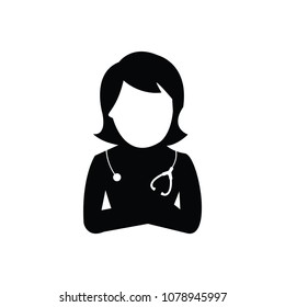Doctor icon vector