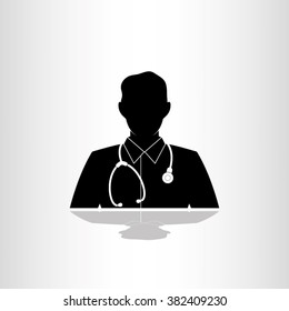 Doctor Icon Vector.