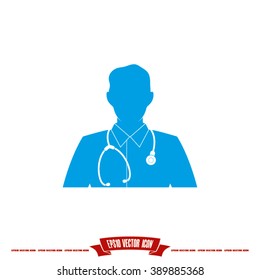 Doctor Icon Vector.
