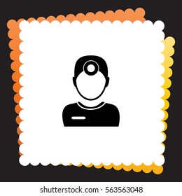Doctor  icon. Vector design. 