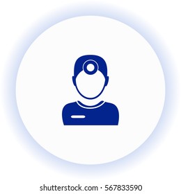 Doctor  icon. Vector design.