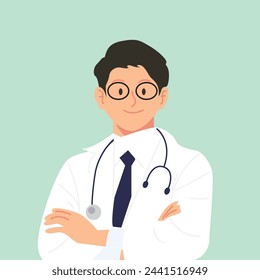 Doctor Icon. Vector Doctor Design. Doctor Logo. Medical Doctor Logo. EPS10