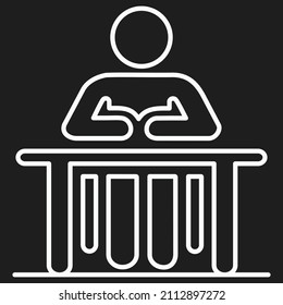 Doctor icon vector flat design