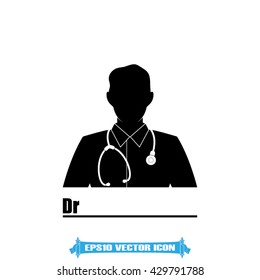 Doctor icon vector illustration