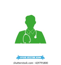 Doctor icon vector illustration