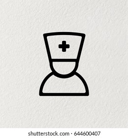 doctor icon. vector illustration