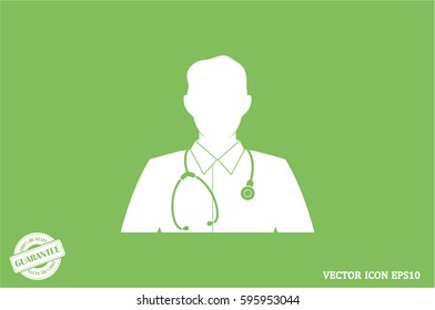 Doctor icon vector illustration eps10.