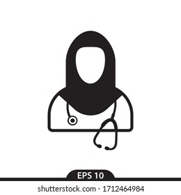 Doctor Icon Vector Simple Design