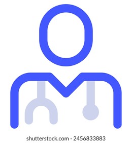 Doctor icon for web, app, infographic, etc