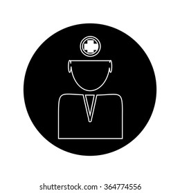 Doctor icon,eps10