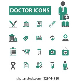 iconos de doctor