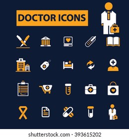 doctor icons
