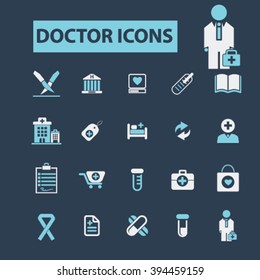 doctor icons

