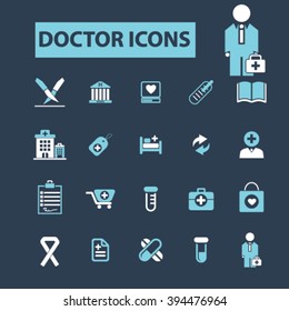 doctor icons

