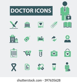 doctor icons
