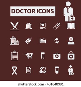 doctor icons
