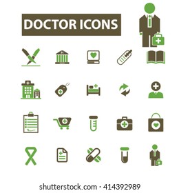 doctor icons
