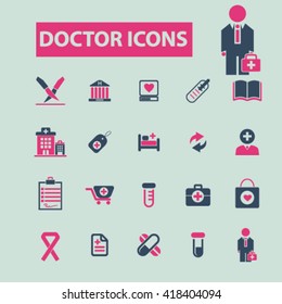 iconos de doctor
