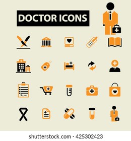 doctor icons
