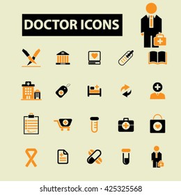 doctor icons
