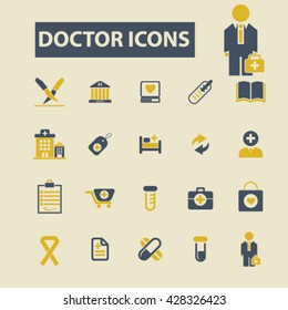 iconos de doctor
