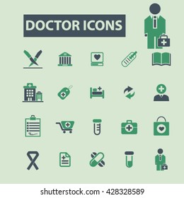 doctor icons
