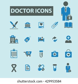 doctor icons
