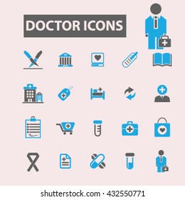 iconos de doctor
