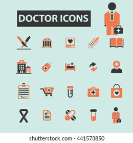 iconos de doctor