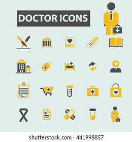 iconos de doctor