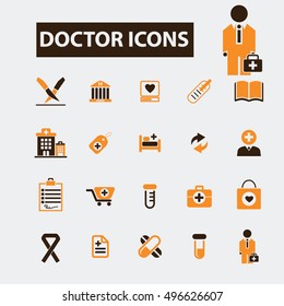 iconos de doctor
