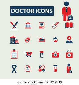 doctor icons
