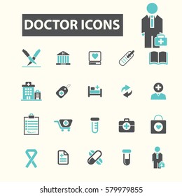 iconos de doctor